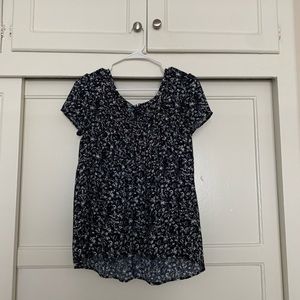 Floral printed blouse